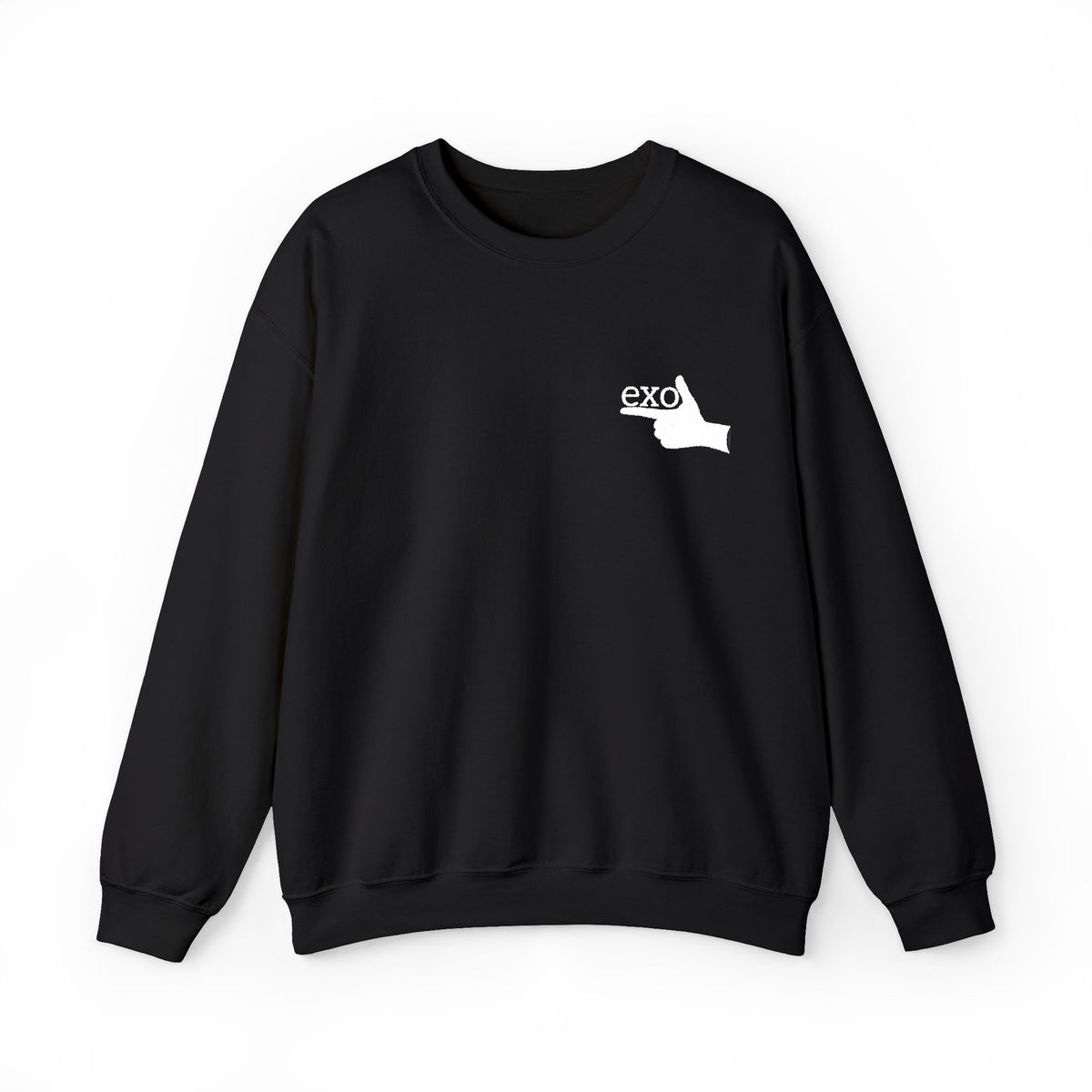 EXO-L Hand Sweatshirt White Hand | Embroidered