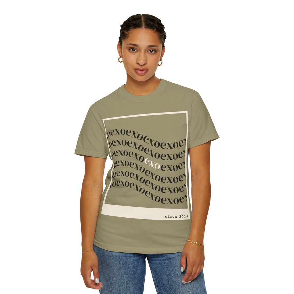 EXO Graphic Tee with Silhouette Back