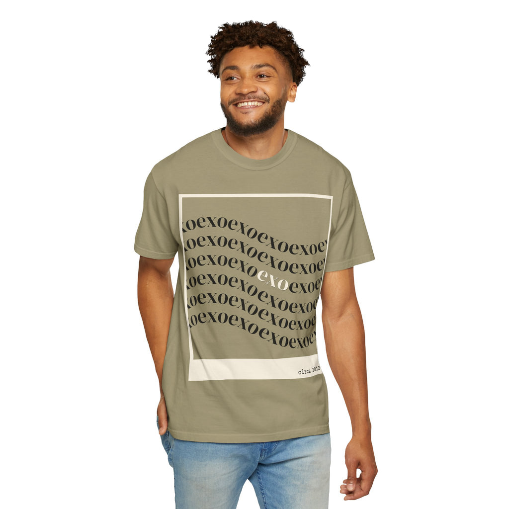 EXO Graphic Tee with Silhouette Back