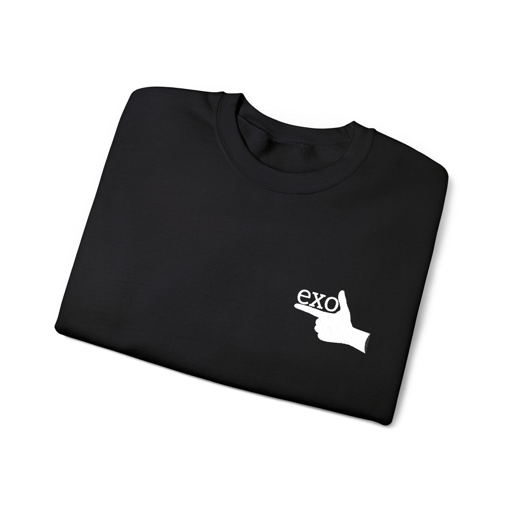 EXO-L Hand Sweatshirt White Hand | Embroidered