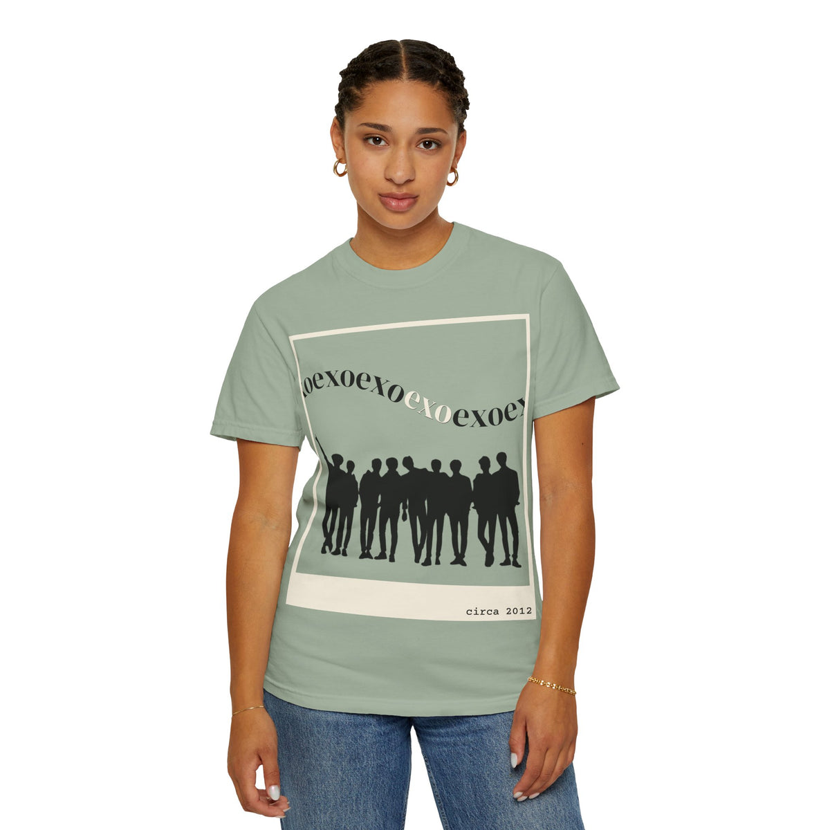 EXO Silhouette Circa 2012 Tee