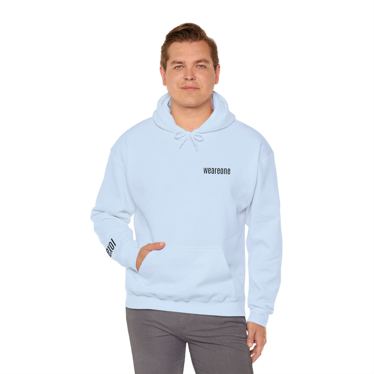 We Are One Hooded Sweatshirt | Light Colors