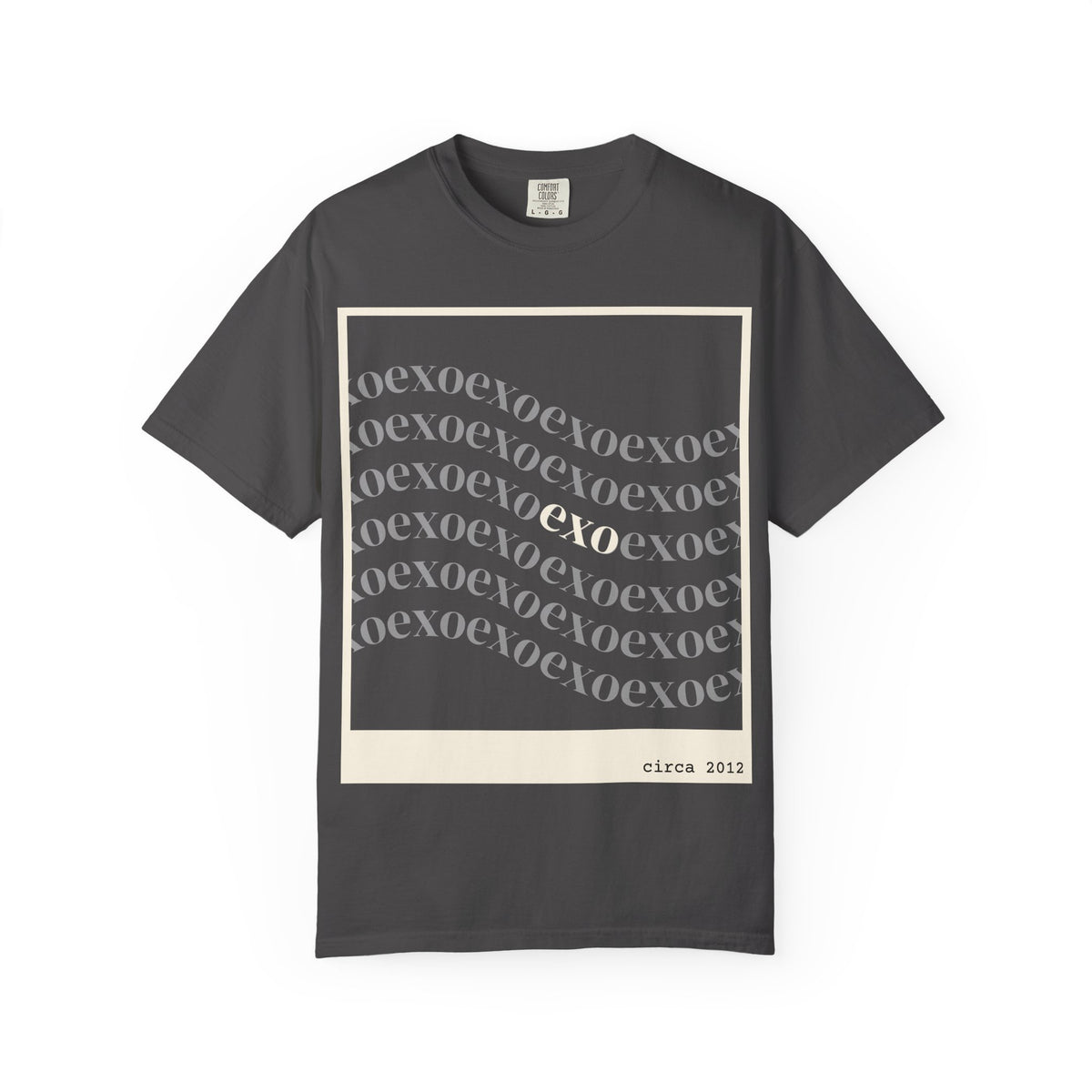 EXO Graphic Tee with Silhouette Back