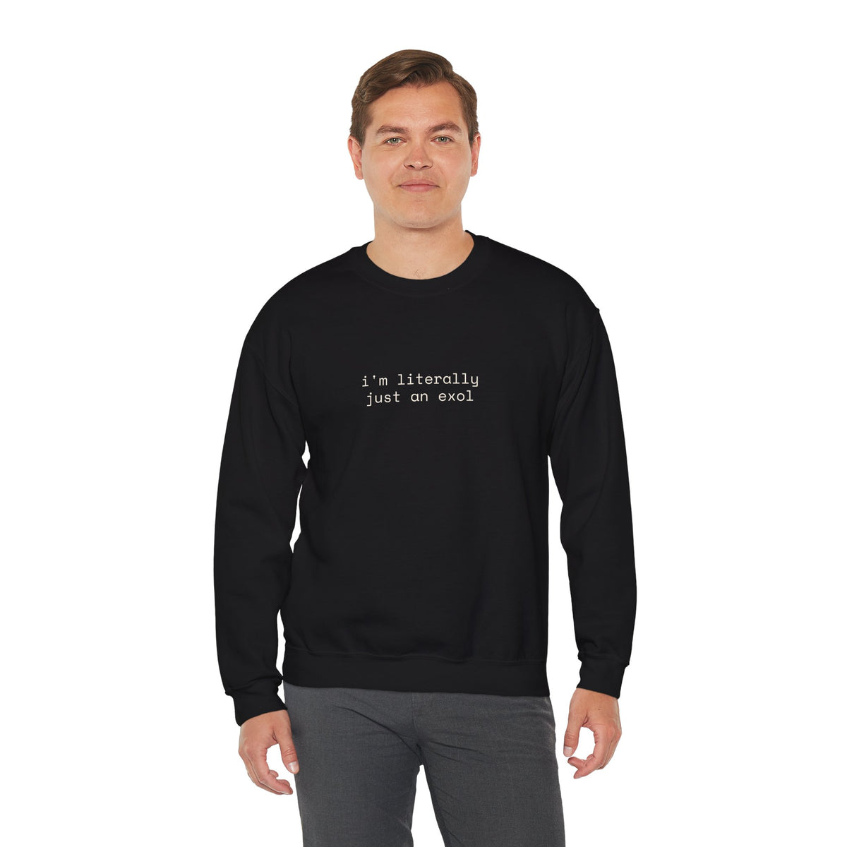 Just an EXOL Crewneck Sweatshirt