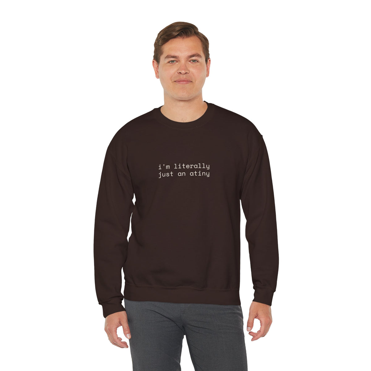 Just an ATINY Crewneck Sweatshirt