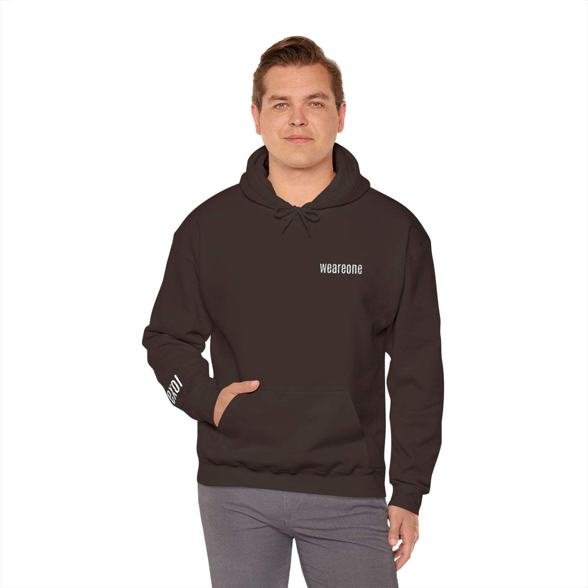 We Are One Hooded Sweatshirt | Dark
