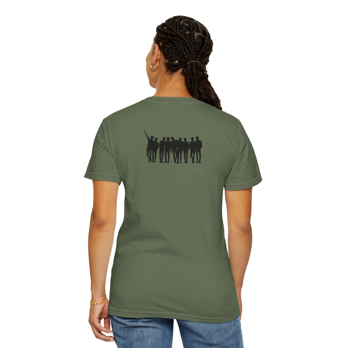 EXO Graphic Tee with Silhouette Back