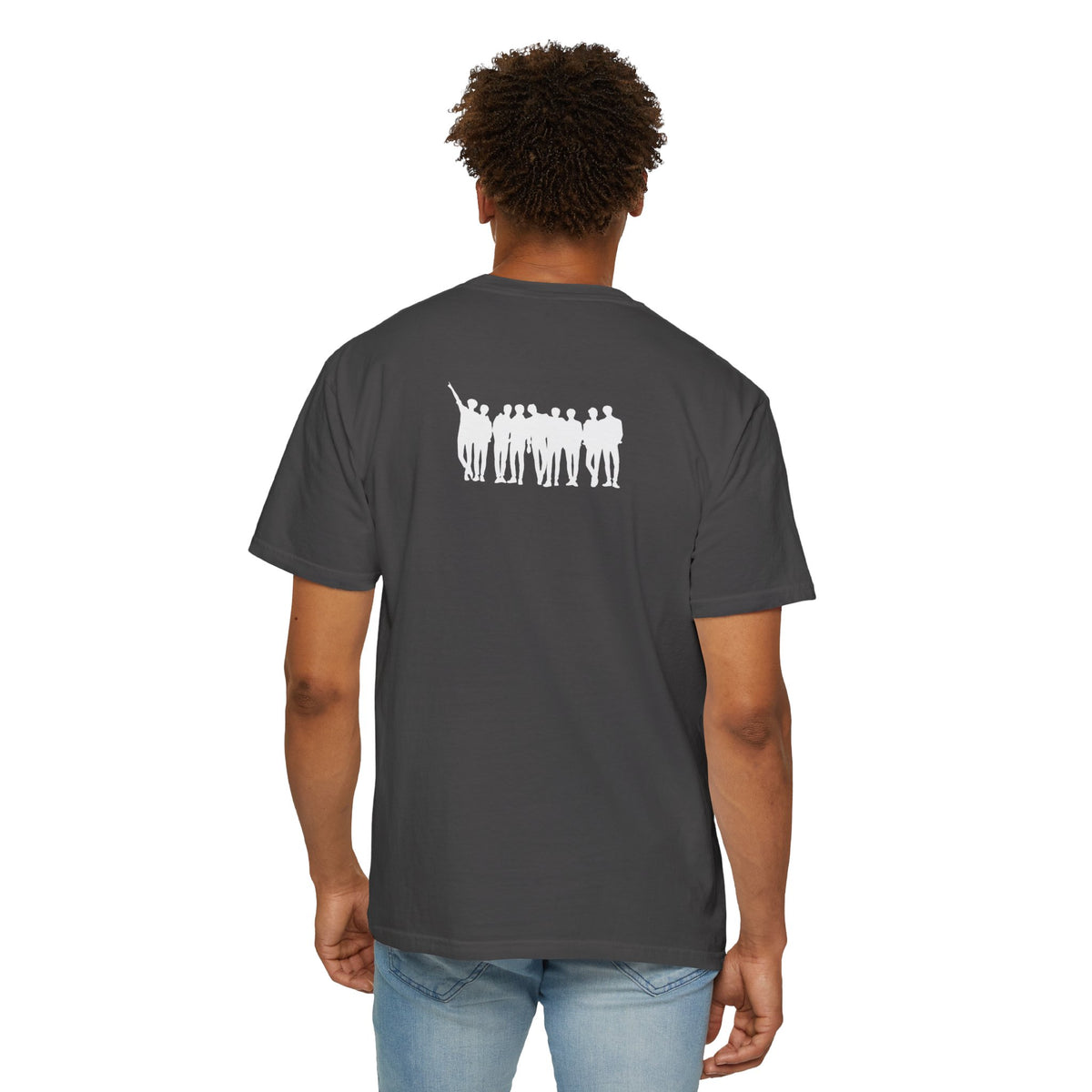 EXO Graphic Tee with Silhouette Back