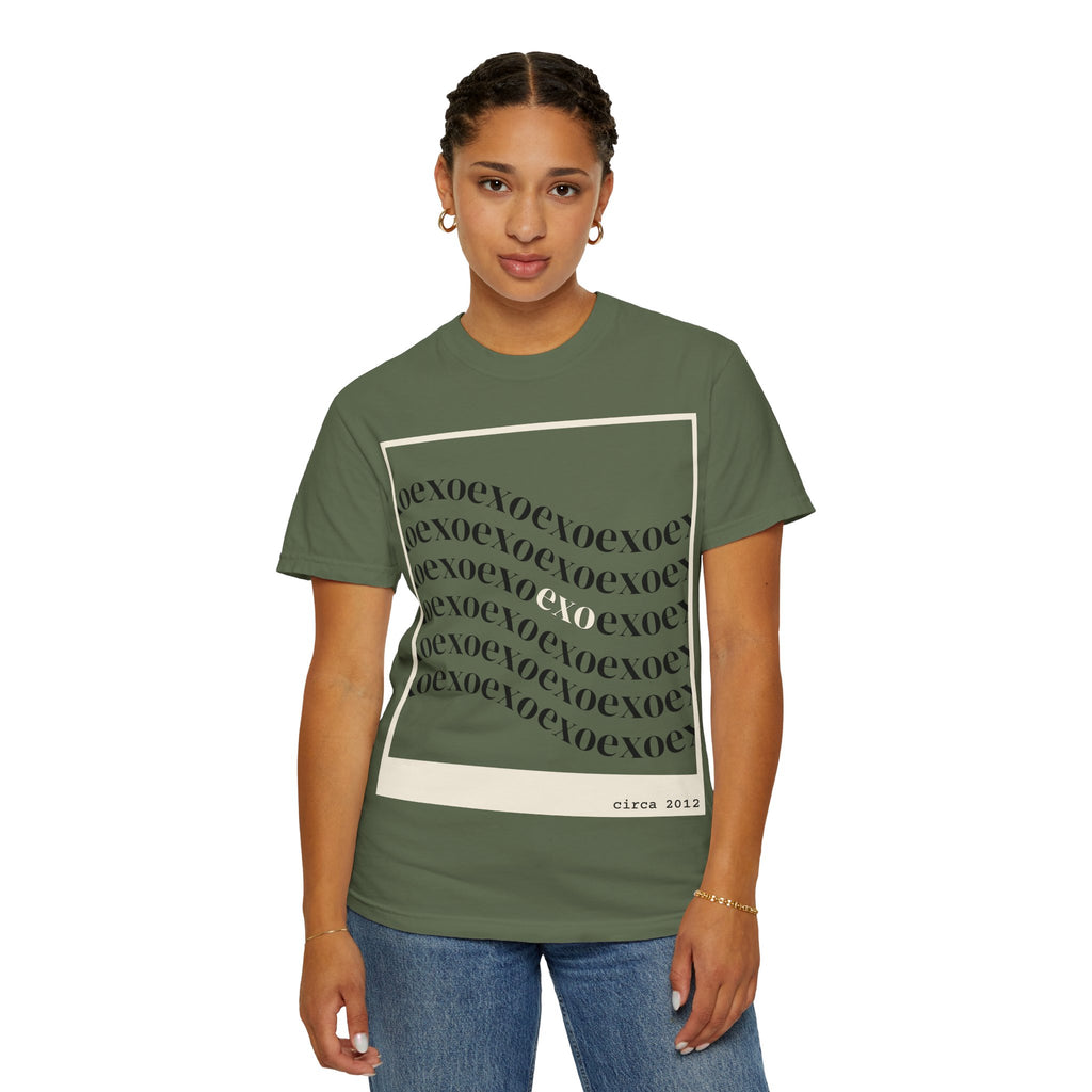 EXO Graphic Tee with Silhouette Back