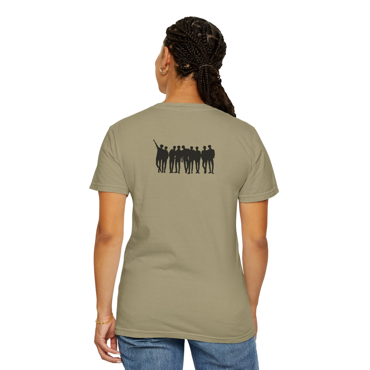 EXO Graphic Tee with Silhouette Back