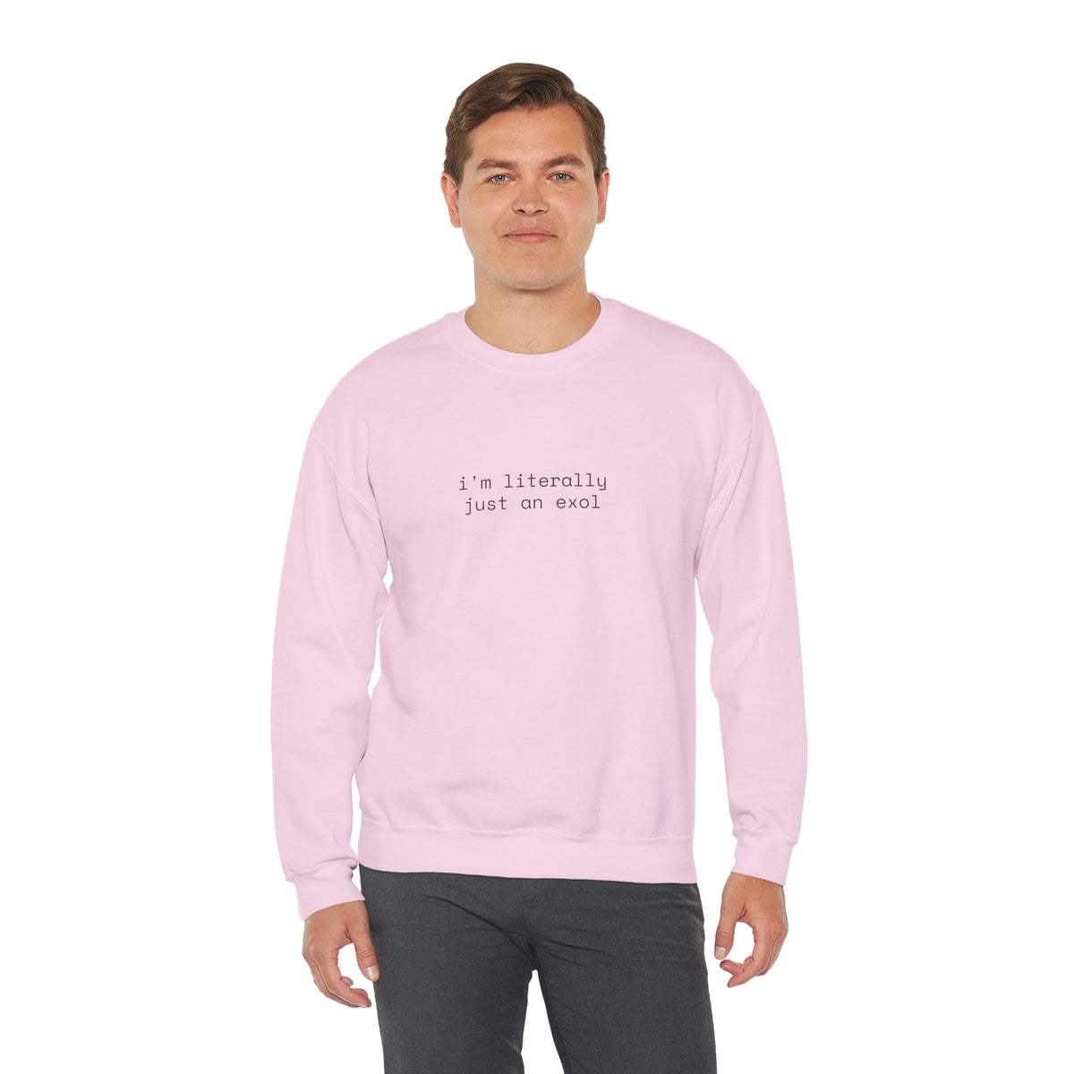 Just an EXOL Crewneck Sweatshirt