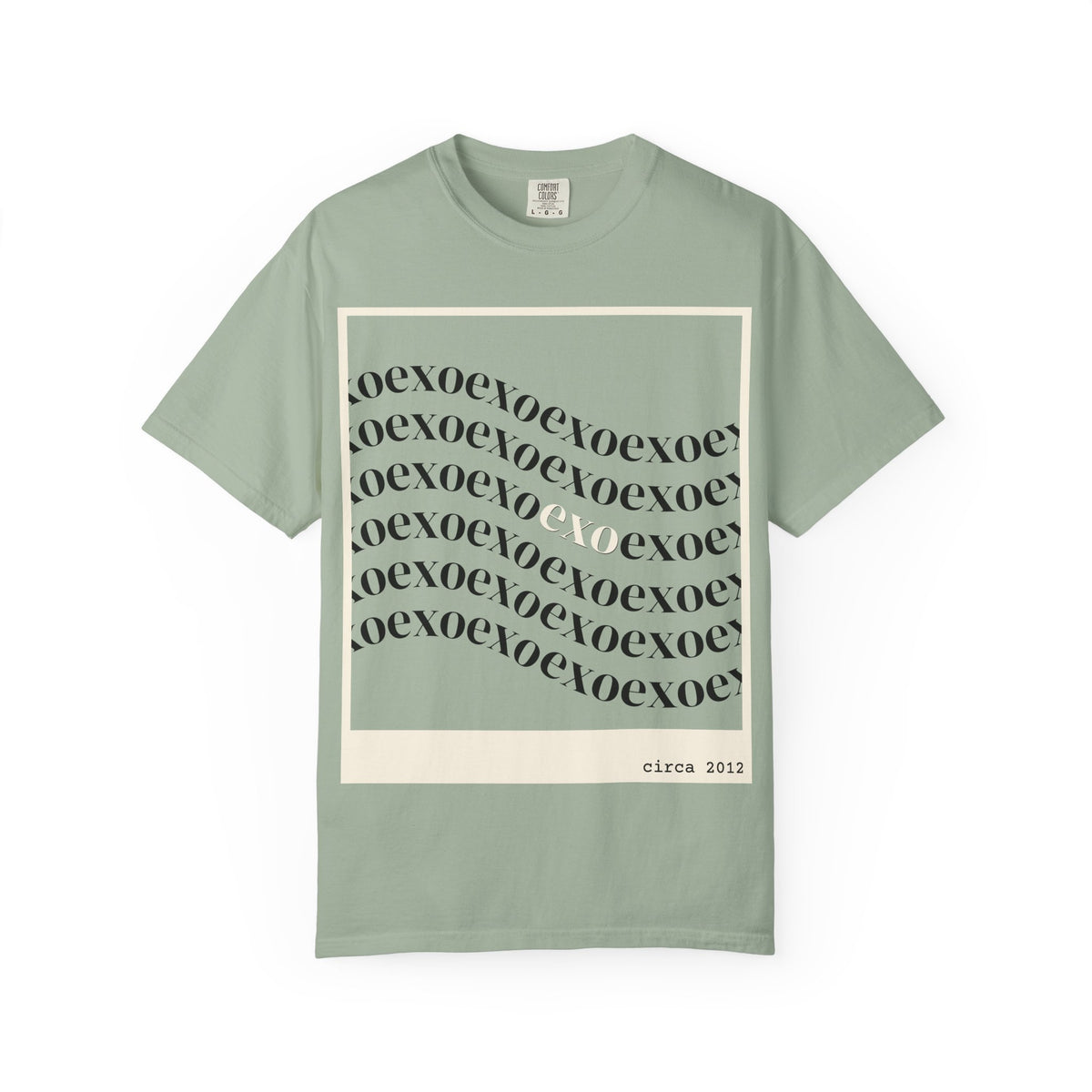 EXO Graphic Tee with Silhouette Back