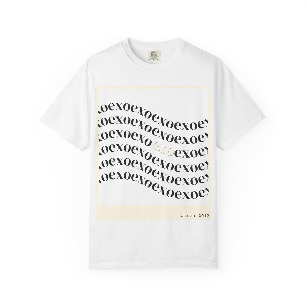 EXO Graphic Tee with Silhouette Back