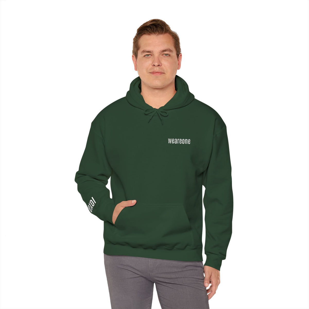 We Are One Hooded Sweatshirt | Dark