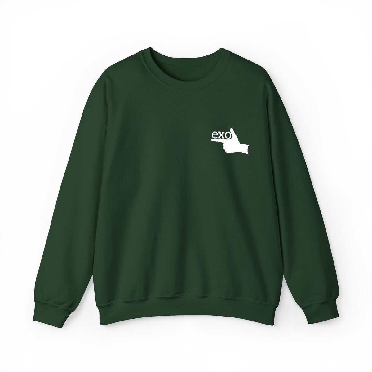 EXO-L Hand Sweatshirt White Hand | Embroidered