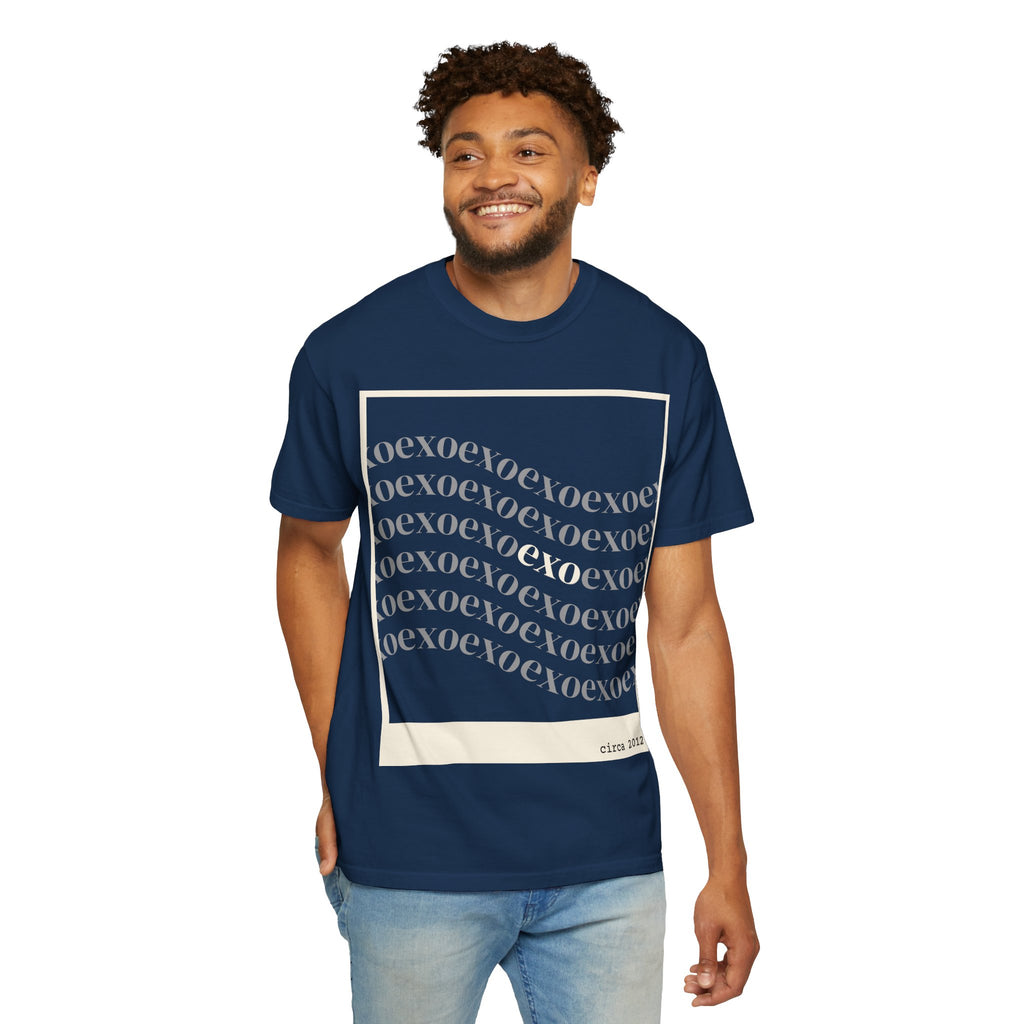 EXO Graphic Tee with Silhouette Back