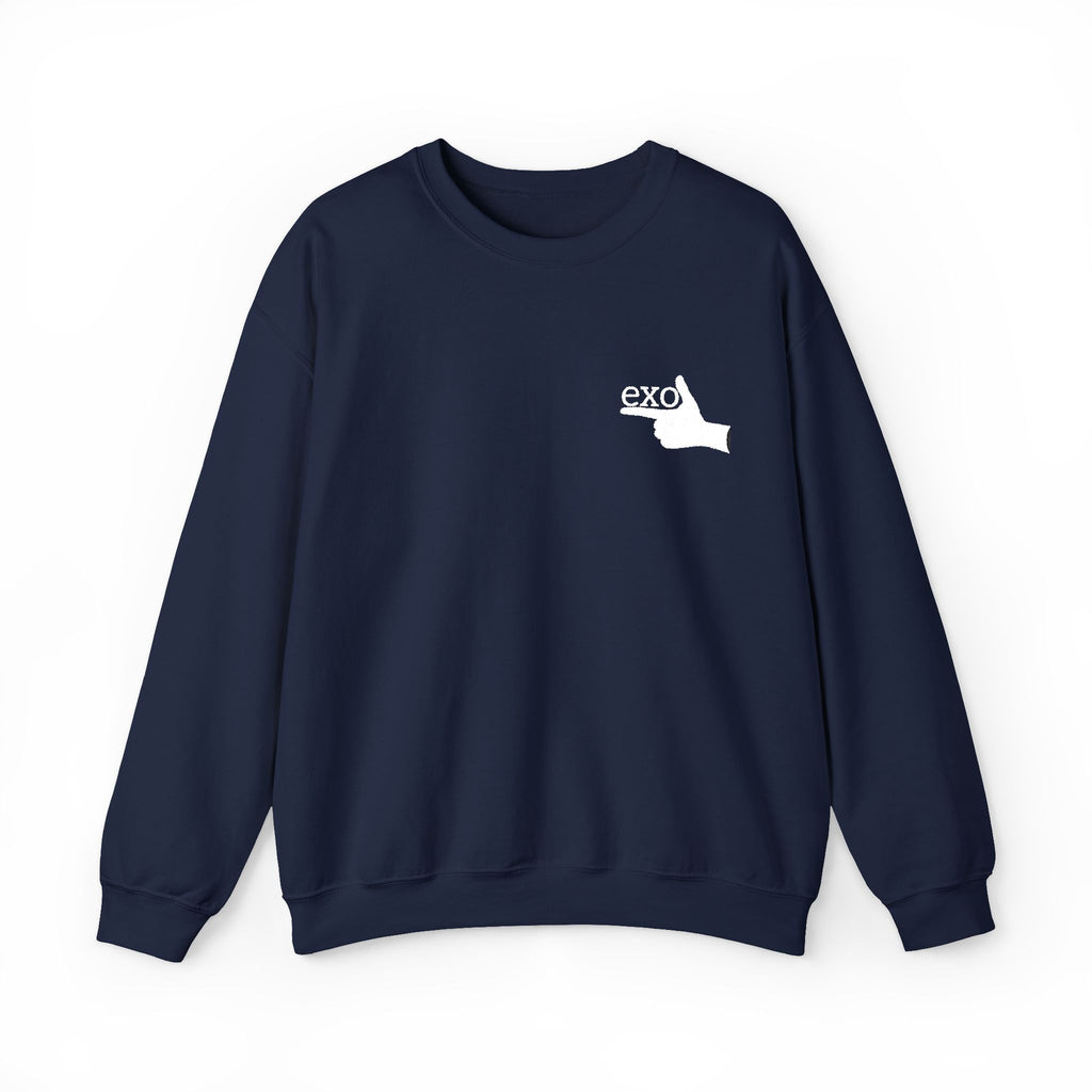 EXO-L Hand Sweatshirt White Hand | Embroidered