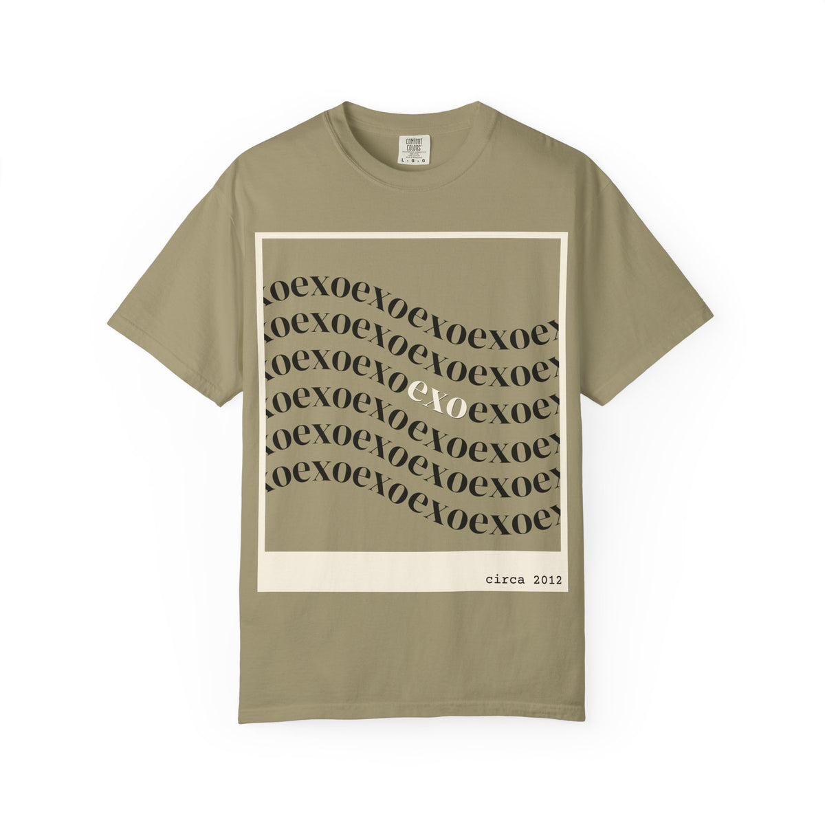 EXO Graphic Tee with Silhouette Back