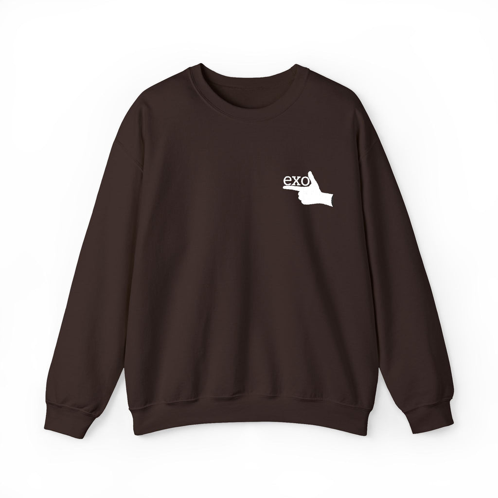 EXO-L Hand Sweatshirt White Hand | Embroidered