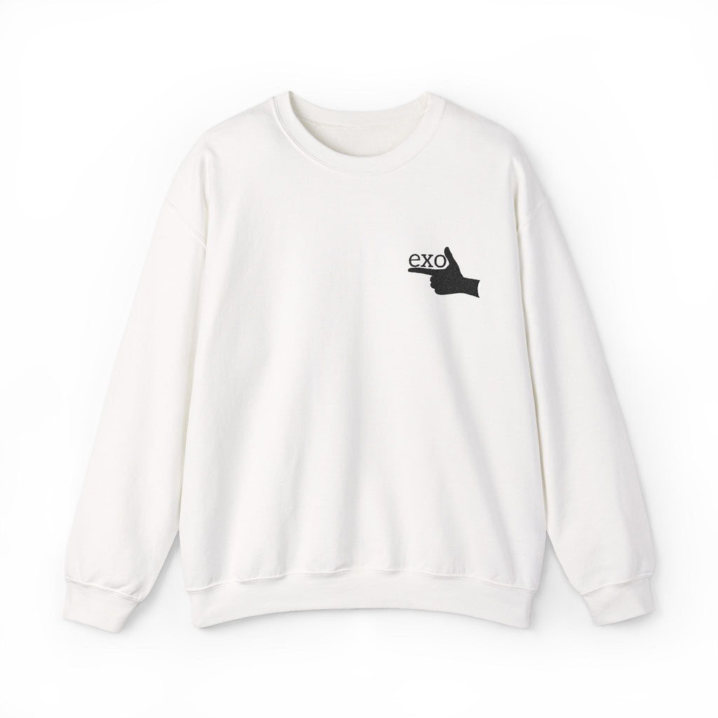 EXO-L Hand Sweatshirt Black Hand | Embroidered