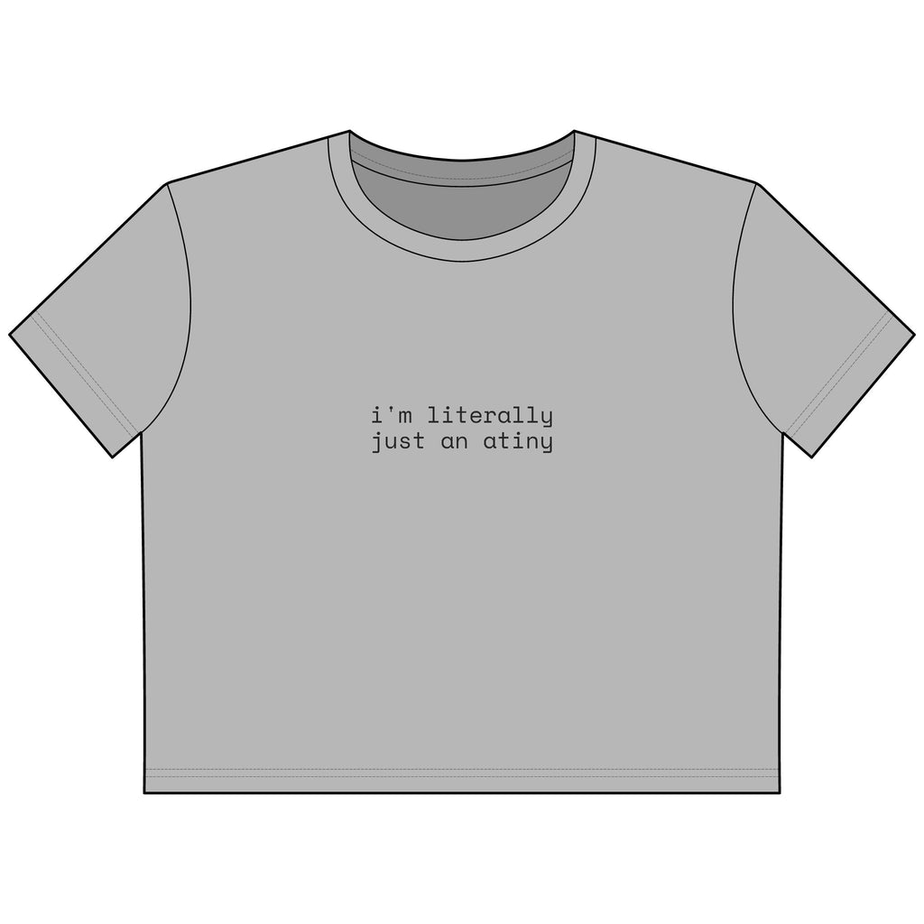 Just an ATINY Cropped Boxy Tee