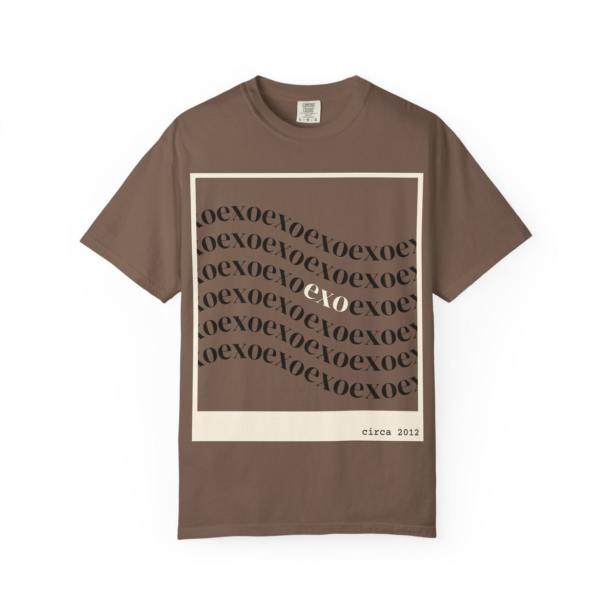 EXO Graphic Tee with Silhouette Back