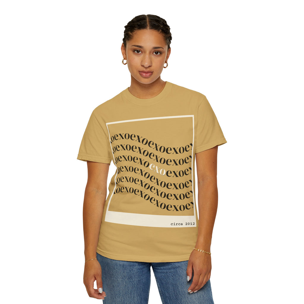EXO Graphic Tee with Silhouette Back