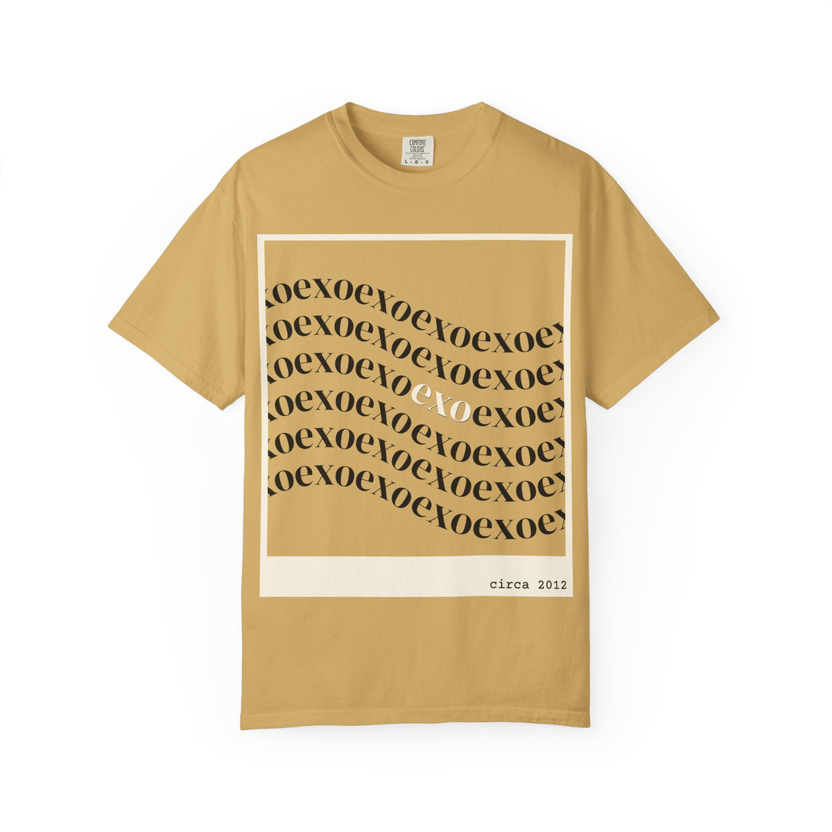 EXO Graphic Tee with Silhouette Back