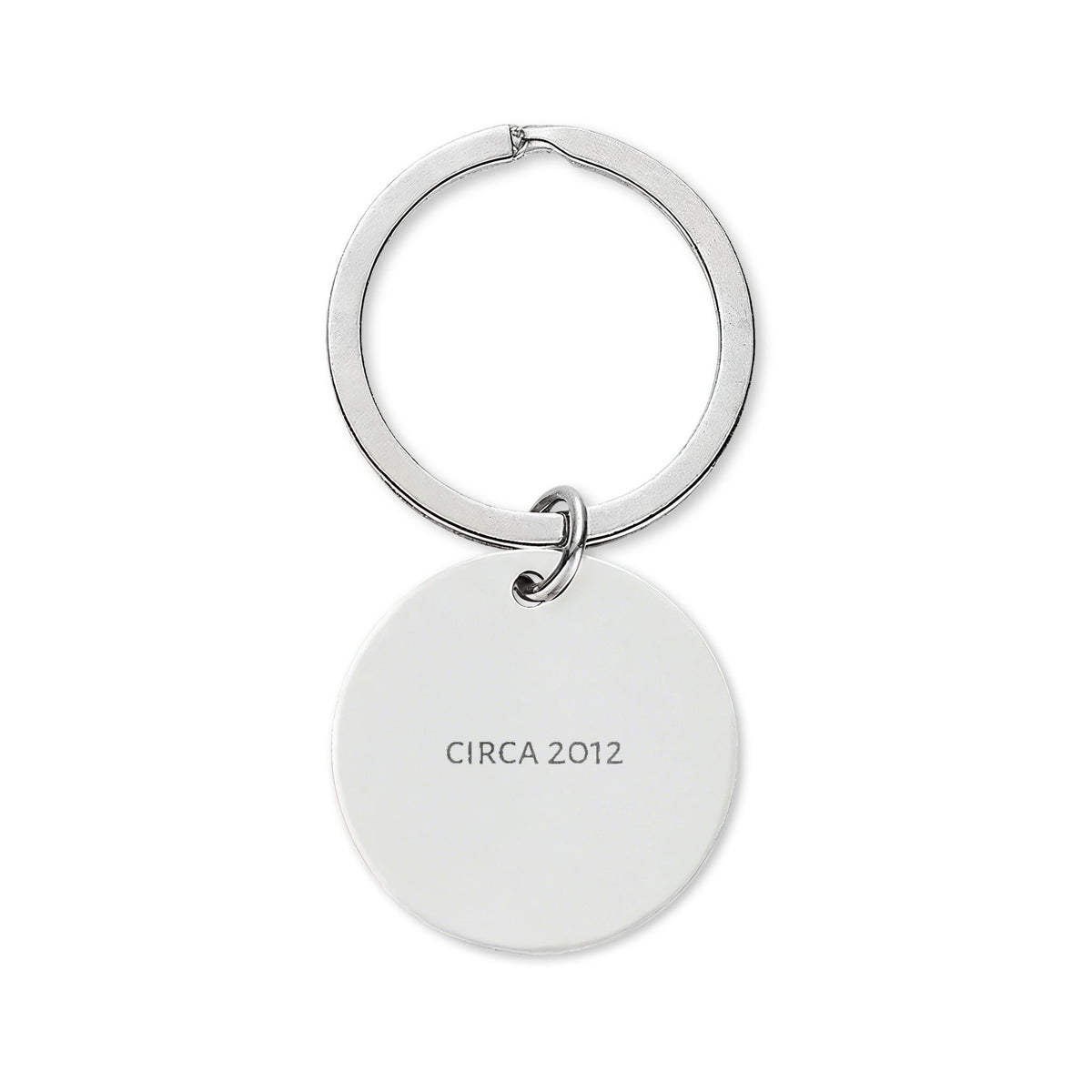 EXOL Stainless Steel Round Keychain