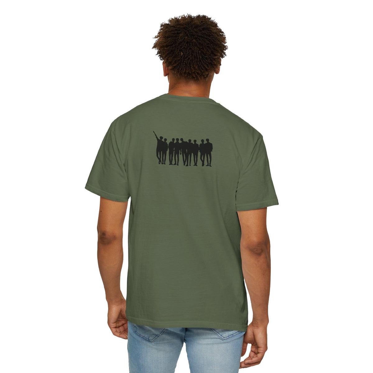 EXO Graphic Tee with Silhouette Back