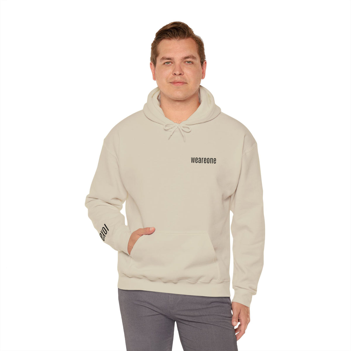 We Are One Hooded Sweatshirt | Light Colors