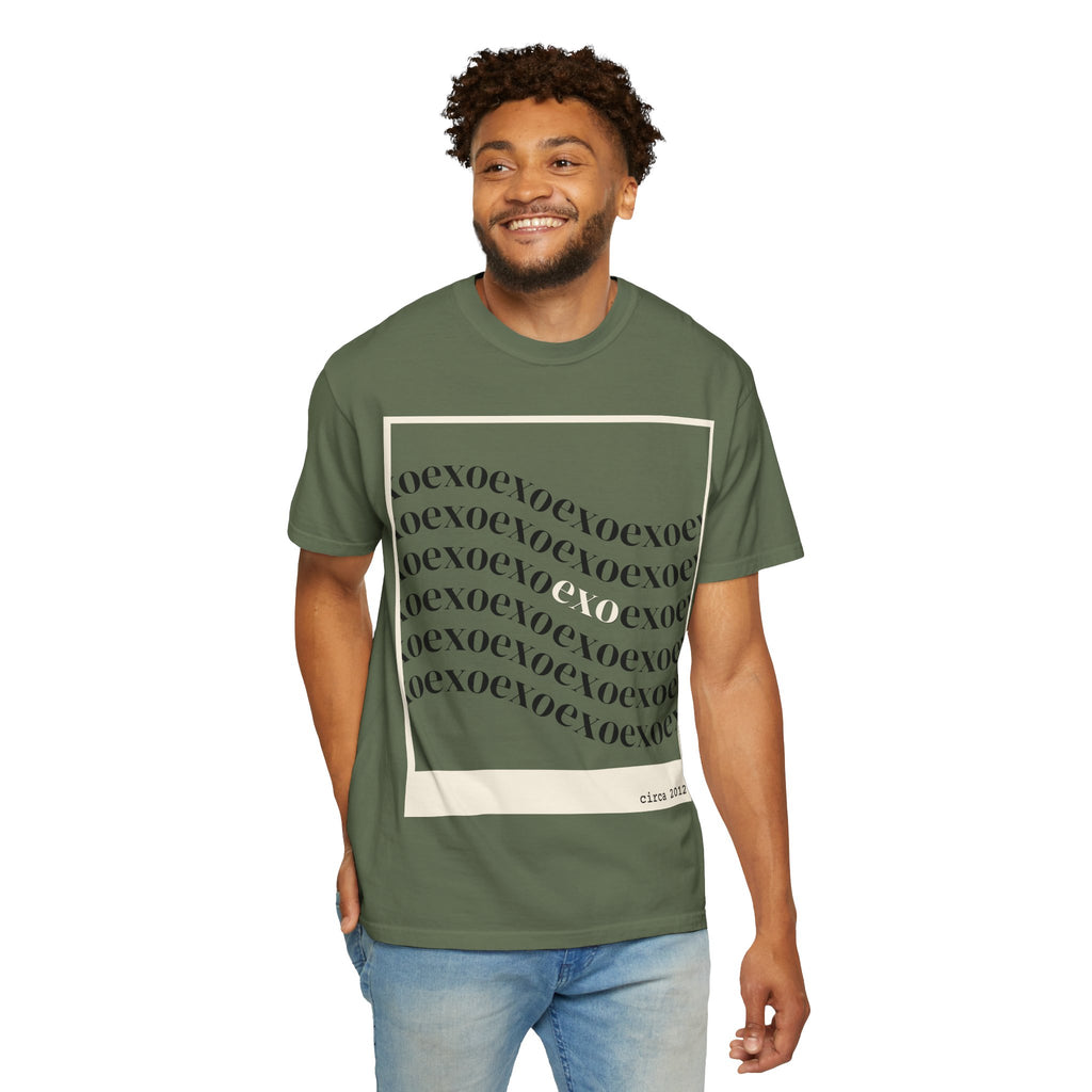 EXO Graphic Tee with Silhouette Back